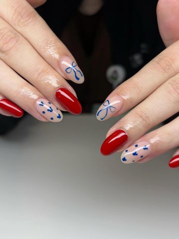 Structured Gel and Character & Anime nails by Evil With Elegance, Miami