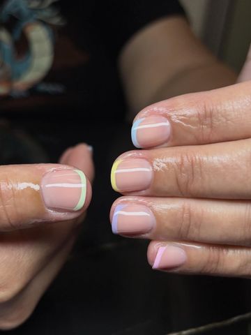 3D & Charms and French & Classic nails by Evil With Elegance, Miami