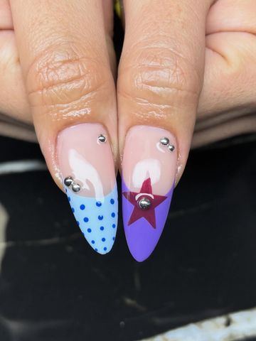 Gel-X nails by Evil With Elegance, Miami