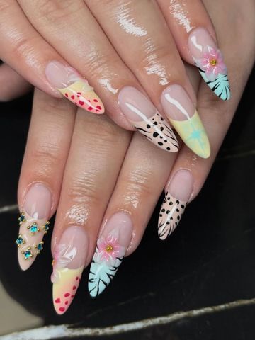 Im obsessed: Gel-X nails by Evil With Elegance, Miami