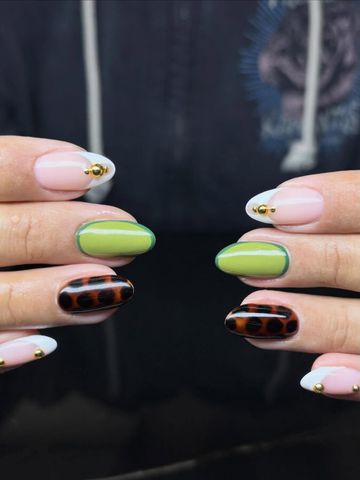 Very her: Structured Gel and French & Classic nails by Evil With Elegance, Miami